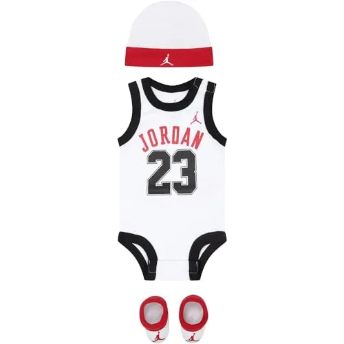 Jordan Baby 23 Jersey Set, White, 6/12 Monate von Jordan