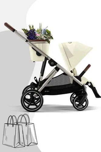 Cybex Kombi-Kinderwagen Gazelle S in beige von CYBEX