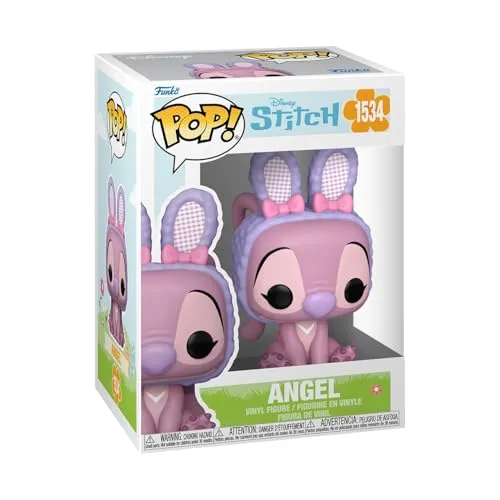 Funko Pop! Disney: Easter - Angel - Lilo and Stitch - Vinyl-Sammelfigur - Geschenkidee - Offizielle Handelswaren - Spielzeug Für Kinder und Erwachsene - Movies Fans - Modellfigur Für Sammler