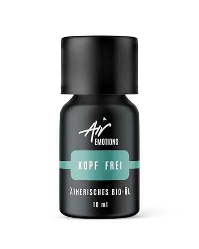 Air Creative® Pfefferminzöl Kopf frei - 100% Naturreine Ätherische Minzöl Mischung - Erfrischend, Beruhigend und Klar