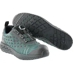 MASCOT Sicherheitsschuhe S1PL Waldgrün/Schwarz Gr. 40 - Robuste Sicherheitsschuhe F0650-704 in Waldgrün/Schwarz, Gr. 40. Flexibles Obermaterial und rutschfeste Gummisohle für besten Komfort bei der Arbeit. Ideal für knieende Tätigkeiten, mit BOA® Fit System für perfekten Sitz.