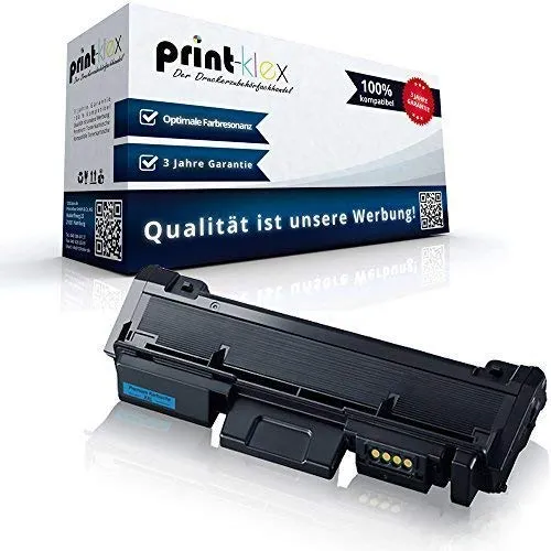 Print-Klex Tonerkartusche kompatibel für Samsung Xpress M2825 ND Xpress M2875 FD Xpress M2875 FW Xpress M2875 ND Xpress M2876 MLT-D116L/ELS 116L MLTD116 LELS MLT D116 MLT-D116LELS MLT 116 L ELS Schwa
