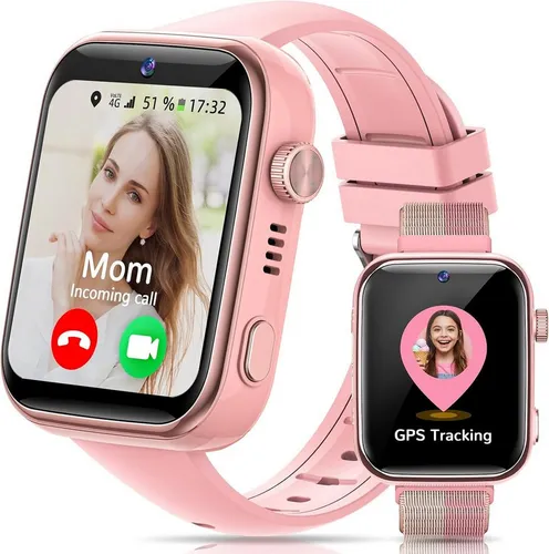 BIGGERFIVE Kinder Smartwatch mit Fitness Tracking - Smartwatch für Kinder mit 14 Sportmodi, Herzfrequenz- und Schlafmonitor. Wasserdicht (5ATM) und ideal für aktive Abenteuer. Perfekt für Kinder von 3-14 Jahren.