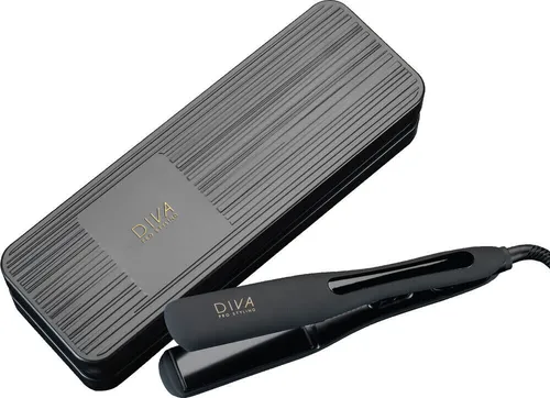 Diva Pro Styling Wide Digital Styler - Glätteisen mit extrabreiten Keramikplatten für schnelles und einfaches Styling, digitaler Temperaturregler für individuelle Anpassung.