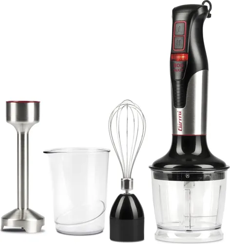 Girmi MX3900 Mixer Pürierstab - 800 W, Schwarz und Edelstahl, leistungsstark für perfekte Pürierergebnisse