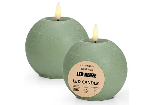 Kerzen Grün von matches21 HOME & HOBBY