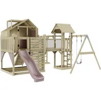OutdoorToys Spielturm Mille - Holz Spielturm 