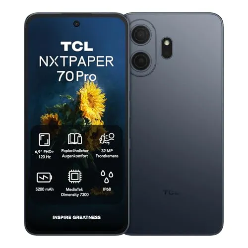 TCL NXTPAPER 70 Pro – 512 GB, Gold, 6.90