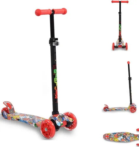 Byox Kinderroller Scooter Rapture in rot von Byox