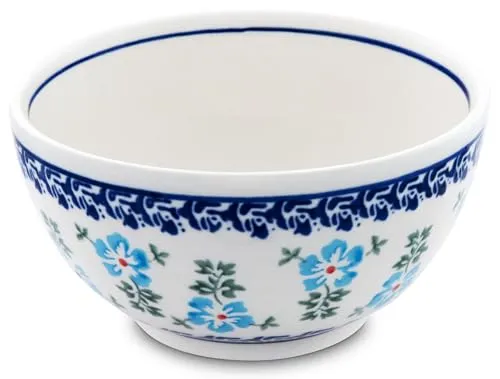 Bunzlauer keramik 500ml Schüssel Schale Ø14 cm Höhe 7,1 cm Dessertschale Müslischale Kompttschale (Dekor 962)