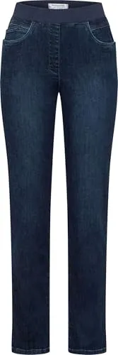 Raphaela by Brax Damen Pamina Schlupf Denim Jeans, Stoned, 32W / 32L - Hochelastische Schlupf-Jeans für Damen, ideal für komfortablen Sitz und Bewegungsfreiheit im Alltag.