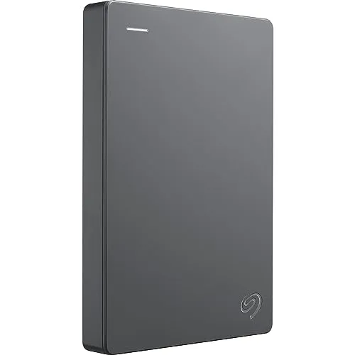Seagate Basic 1TB externe tragbare Festplatte - Externe Festplatte, 2.5 Zoll, USB 3.0, leichtes Design und schnelle Drag-and-Drop-Funktionalität – ideal für unterwegs.