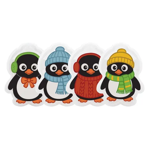 IEA Medical Kalt Warm Kompresse Pinguin Design 4er Set von IEA Medical