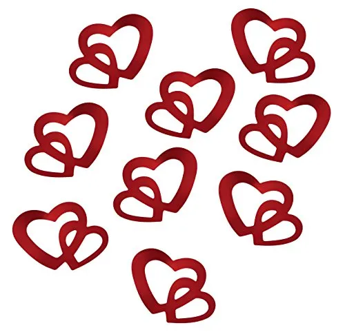 Stk Deko Doppel Herzen von Oblique Unique