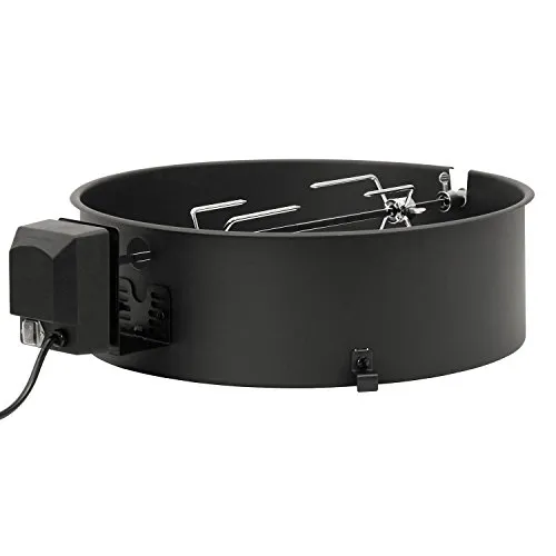 BBQ-Toro Grillspieß Set für Weber Kugelgrill – Universelles Rotisserie Zubehör