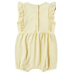 Stellou & friends Jumpsuit Stellou & friends Jumpsuit mit Rüschen Stellou & friends Jumpsuit mit Rüschen gelb 50/56