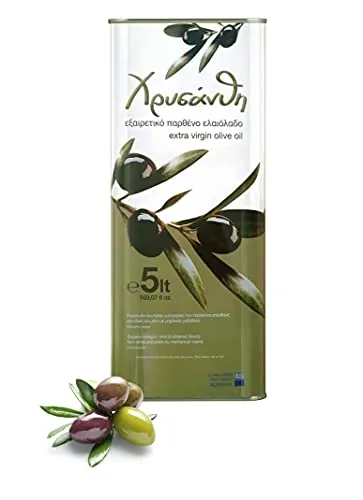 Chrisanthi | Extra natives Premium Olivenöl aus Kreta | 5 Liter | Ernte 2025-26 | Erste Güteklasse | Kaltextrahiert