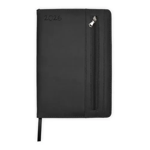 Trötsch Verlag GmbH & Co. KG | Trötsch Wochenplaner A5 mit Tasche Schwarz 2026