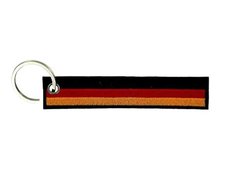 Akachafactory Schlüsselanhänger Fahne Flagge flaggen anhänger Motorrad Deutschland deutsch