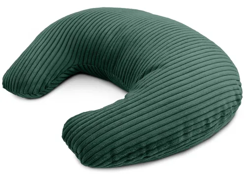 Amilian Stillkissen - Lagerungskissen - Schwangerschaftskissen mit Füllung und Bezug, Stillmond - Stillhörnchen - pregnancy pillow, für Mütter und Babys