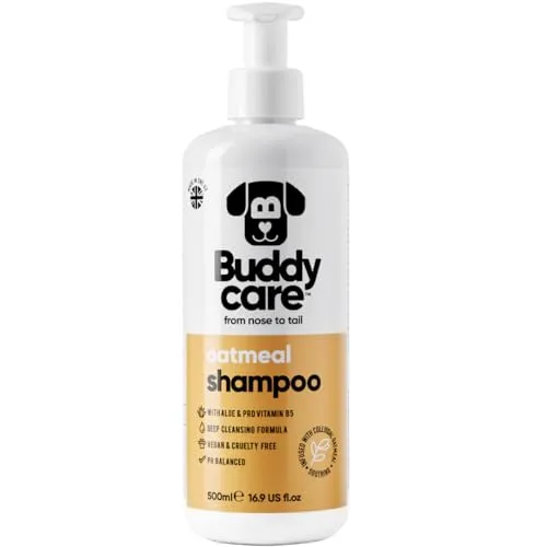 Haferflocken-Hundeshampoo von Buddycare