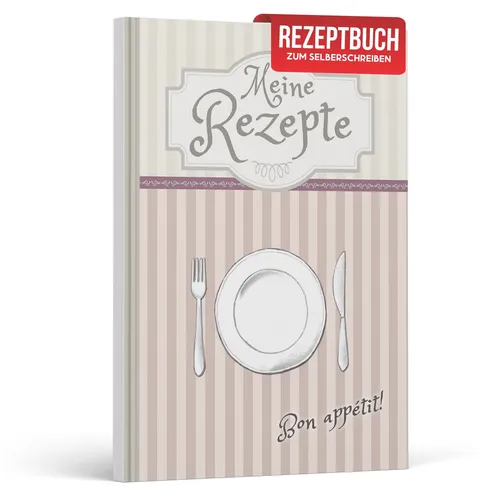 A5 Rezeptbuch Selberschreiben Kochbuch Backbuch Rezepte Geschenk Rezeptordner