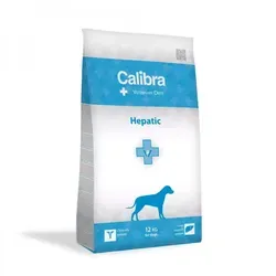 Calibra Veterinary Diets Dog Hepatic 12kg - Spezialfutter für Hunde mit Lebererkrankungen, unterstützt die Leberfunktion und sorgt für eine ausgewogene Ernährung.