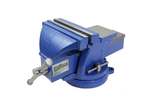 TRUTZHOLM 360° drehbarer Schraubstock mit Amboss