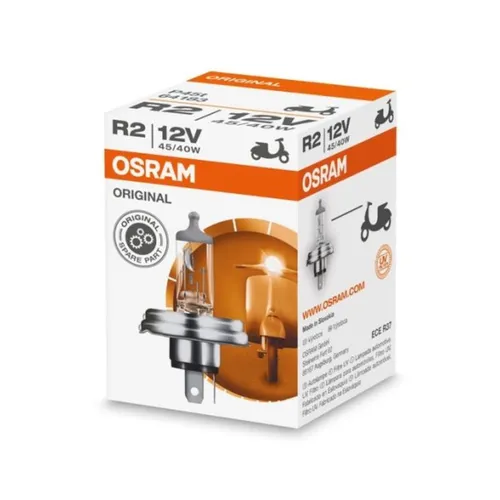 Glühlampe Halogen OSRAM R2 Standard 12V/ 45W/40W, 1 Stück