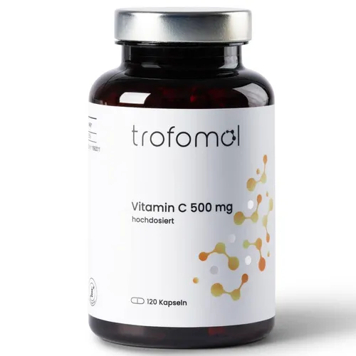 TROFOMOL Vitamin C 500mg Kapseln, hochdosiert