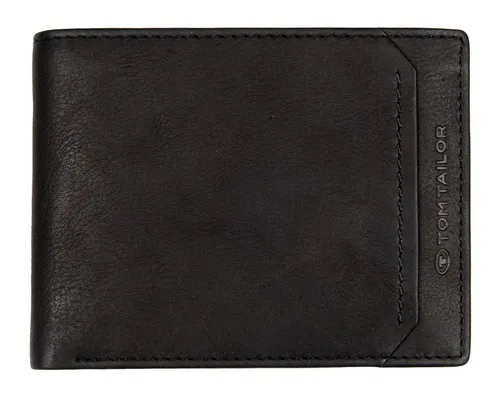 TOM TAILOR Geldbörse mit RFID-Blocker - Elegante Geldbörse aus Leder mit RFID-Schutz, 7 Fächern für Karten und 2 Geldscheinfächern, ideal für Datenschutz und Stil.