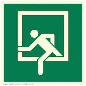 SafetyMarking Rettungszeichen-Aufkleber 