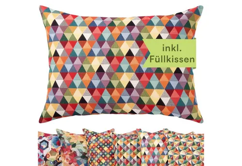 Selfitex Dekokissen XXL 60x80 - Strapazierfähiges Lesekissen für Couch und Bett - Dekokissen aus strapazierfähigem Gobelin-Stoff, ideal zum Entspannen beim Fernsehen oder Lesen. Mit bequemer Füllung und moderner Farbauswahl für jedes Wohnzimmer.