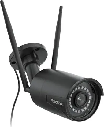 Reolink W320-B Bullet IP-Sicherheitskamera - Hochauflösende 2560 x 1920 Pixel - Netzwerkkamera mit hervorragender Bildqualität und wetterfestem Design, ideal für die Überwachung im Außenbereich.