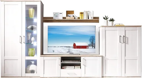 ROMANCE Wohnwand Wohnzimmer Komplett-Set von HBZ-MEBLE