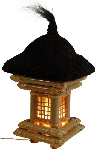 Bali Gartenleuchte mit Outdoor Kabel von Guru-Shop