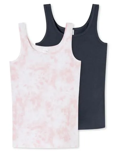 Schiesser Mädchen 3 Pack Unterwäsche Shorts weiches Bündchen Multipack - 95/5 Organic Bio Baumwolle - Größe 140 bis 176, Sortiert 2_181939, 152