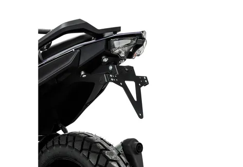 ZIEGER Kennzeichenhalter Classic für KTM 390 Adventure - Schwarz - Hochwertiger Kennzeichenhalter in Schwarz für KTM 390 Adventure. Inklusive modellspezifischer Adapterplatte und Montageset für einfache Installation.
