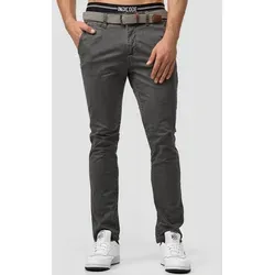 Indicode Chinohose Herren Waller Chino Hose Herrenhose beige 33/32