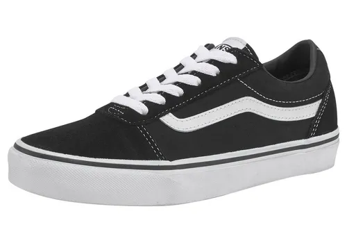 Vans Ward Sneaker schwarz 31,5 EU - Sportlich und Stilvoll - Modischer Sneaker in Größe 31,5, ideal für Skateboarding. Aus robustem Leder, mit rutschfester Gummisohle für optimalen Halt und Komfort.