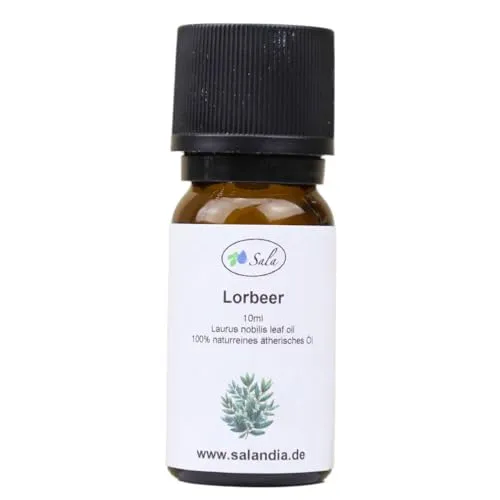 Sala Lorbeerblätteröl Lorbeeröl Aroma ätherisches Öl naturrein 10 ml