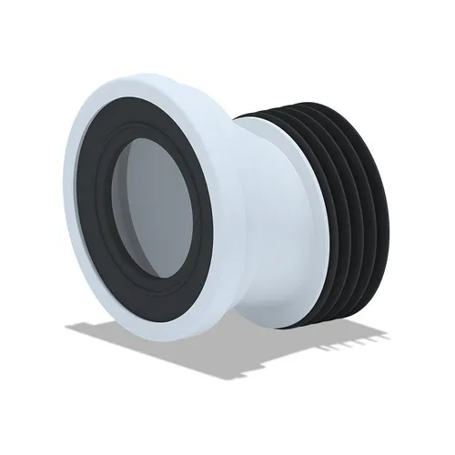 WC Manschette Außermittig 130mm Abfluss Anschluss Verbindung Toilette versetzt