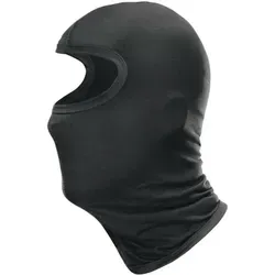 Büse Sturmhaube Seide schwarz