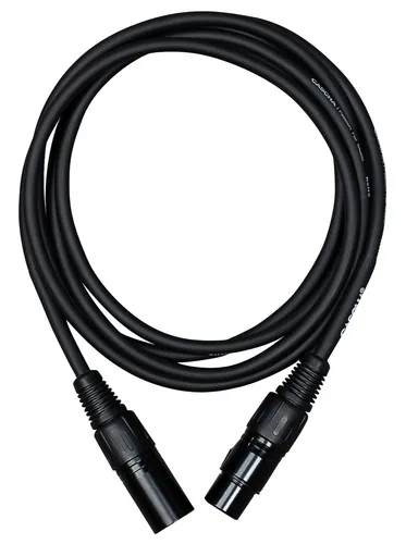 CASCHA CCS-M1BK2 Std. Mikrofonkabel XLRm-XLRf BK