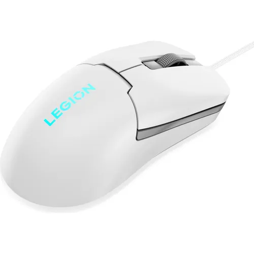Legion M300s RGB - Vielseitige Maus in Weiß - Mäuse, für Rechts- und Linkshänder geeignet, mit 6 Tasten und RGB-Beleuchtung für ein individuelles Gaming-Erlebnis.