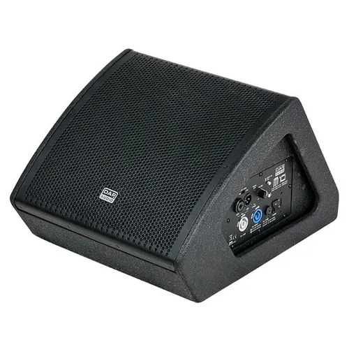 DAP-Audio M10 Bühnenmonitor - Aktiver Wedge-Monitor mit verkabelter Konnektivität, ideal für Live-Performances und professionelle Bühnenanwendungen.