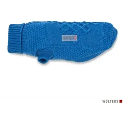 Wolters Hundepullover Strickpullover Tristan blau 35cm Regulär