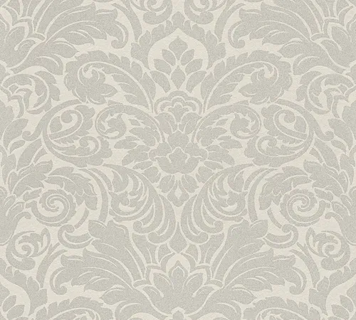 Luxury Wallpaper 305451 - Tapete Architects Paper - Hochwertige Vliestapete mit elegantem Ornamentdesign in Weiß, ideal für stilvolle Wohnräume und aus Deutschland.