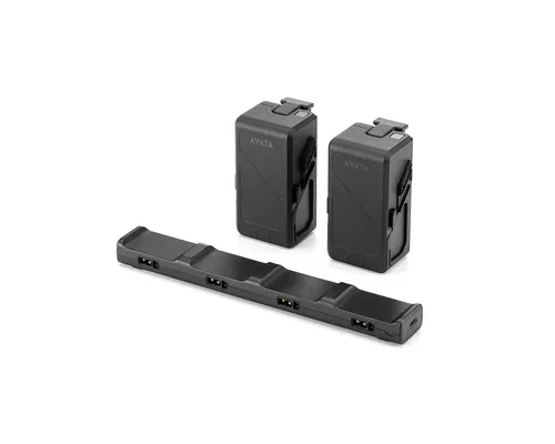 DJI Avata Fly More Set - Zusätzliche Intelligent Flight Batteries und Charging Hub, verlängert Flugzeit auf bis zu 36 Minuten und optimiert Ladezeiten