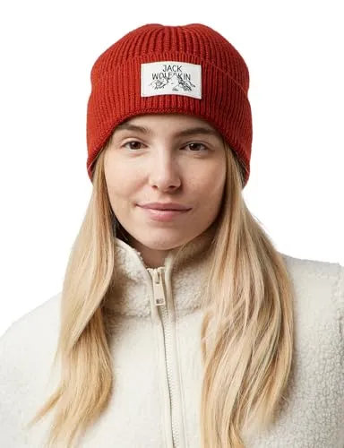 Jack Wolfskin Unisex Badge Beanie-Mütze von Jack Wolfskin